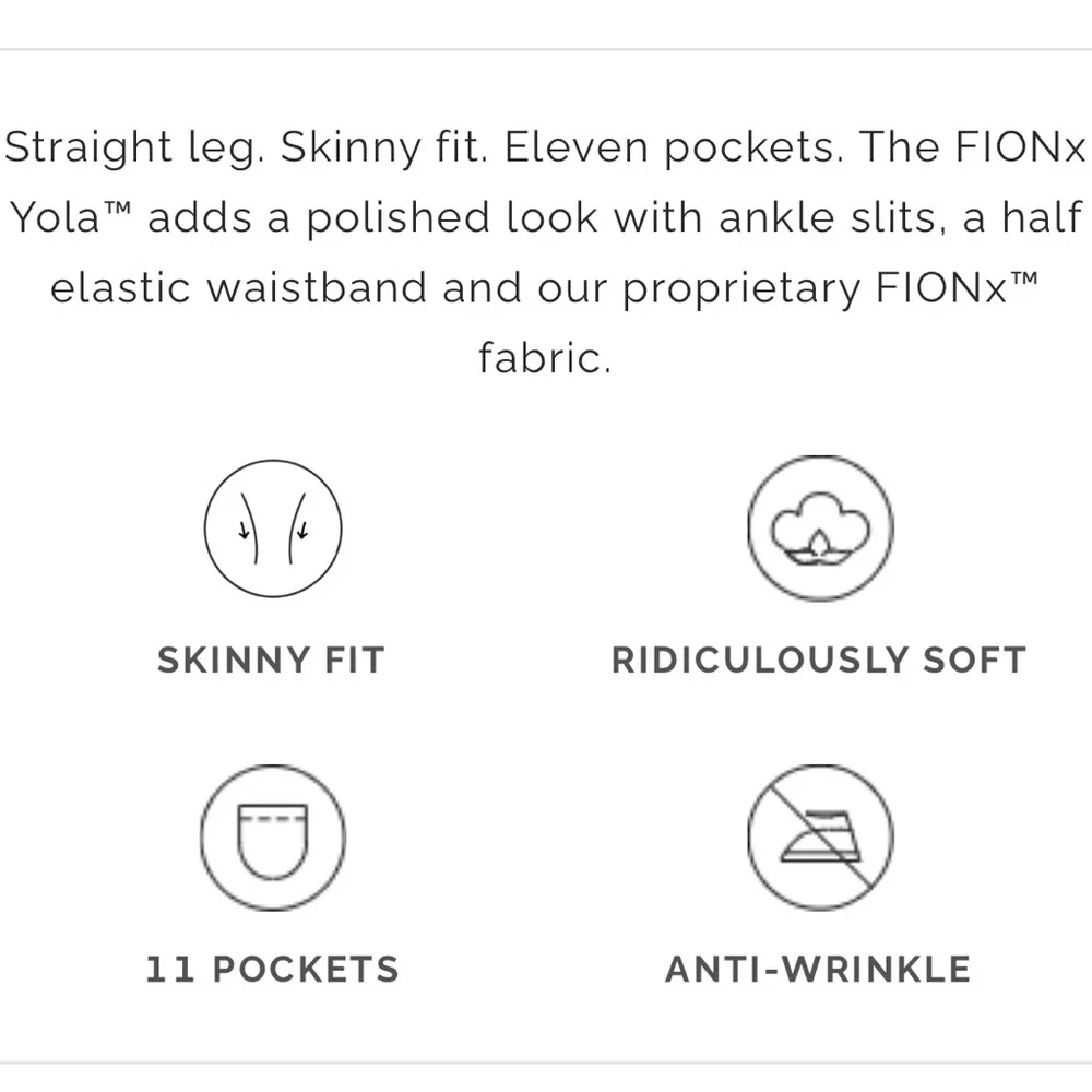 NWT FIGS Yola Skinny Scrub Pants - Picture 7 of 8